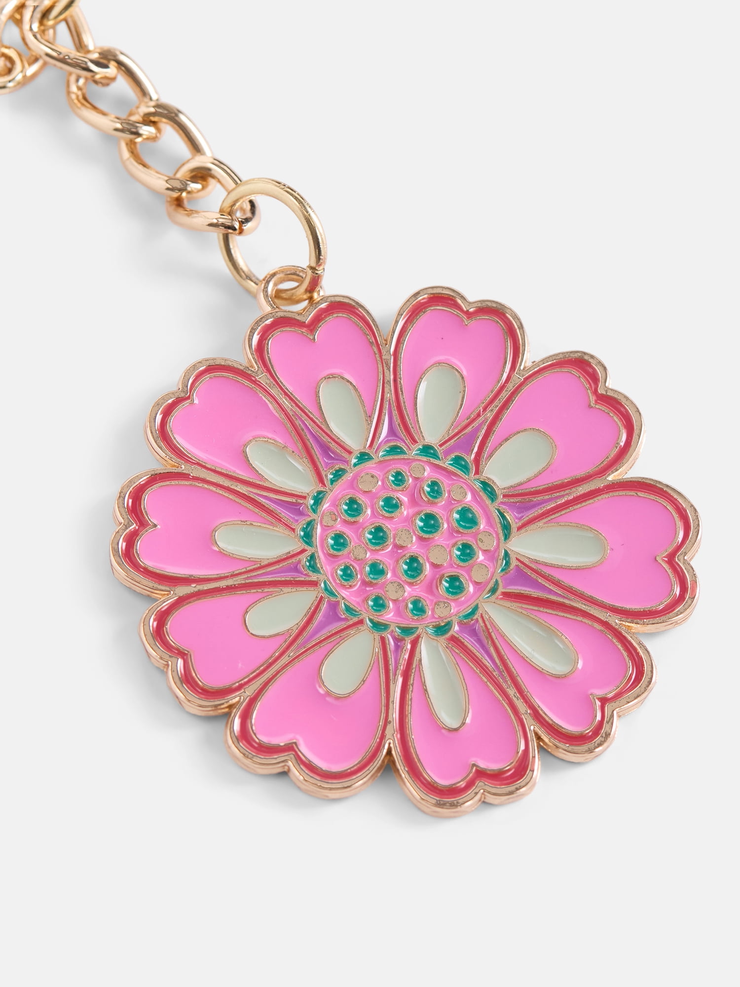 Free Assembly Women's Flower Bag Charm