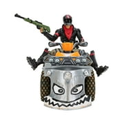 Fortnite Quadcrasher Vehicle with Burnout 4-inch Action Figure Included