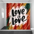 thumbnail image 4 of Shower Curtain Rings,Valentine's Pride Series Waterproof Fabric Bathroom Decor with Inclusive Design for Celebratory and Seasonal Use, 4 of 6