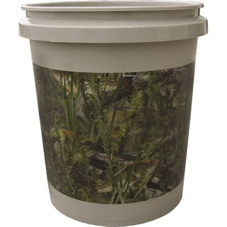 Encore Products Fishouflage Plastic Bucket, 5 gal