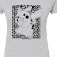 thumbnail image 3 of Pokémon - Pikachu Pattern - Juniors Fitted Graphic T-Shirt, 3 of 5