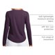thumbnail image 4 of Remera CRZ YOGA de Manga Larga para Entrenamiento Cuello Alto Violeta XS, 4 of 6