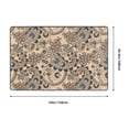 thumbnail image 5 of Area Rugs For Living Room Decor - Vintage Floral Paisley Anti Slip Throw Washable Rugs 3x5 For Bedroom, Soft Indoor Carpet For Bedroom Living Room 60x39In, 5 of 5