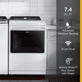 thumbnail image 3 of WHIRLPOOL WED8127LW top load matching electric dryer, 3 of 5