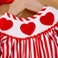 thumbnail image 7 of Baby Outfits for Girls Heart Embroidery Girls Summer Clothes Puff Sleeve Baby Outfits Girl Baby Girl Clothes 0-3 Months Baby Girls Clothes, 7 of 7