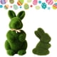 thumbnail image 2 of De Estatuas De Jardín De Conejito De Musgo, Adorno De Animal Artificial Ligero Y Duradero Para Armario Y Oficina Kearding HA043077-02, 2 of 6