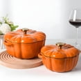 thumbnail image 2 of ACDANC 2026 New Pumpkin Dutch Oven,6.3 Inch Cast Iron Mini Stew Pot with Lid & Handles,Non-Stick Pumpkin Soup Pot for Fall & Halloween Decor Mini Cast Iron Dutch Oven, 2 of 7
