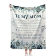 thumbnail image 1 of LHSHID 50 Birthday Gifts for Women Personalized 50th Birthday Blanket Gifts for Her Wedding 50 Years of Marriage Customized Gifts for Dad Mom Husband Wife Grandpa Grandma Grandparents 30x40in, 1 of 6