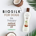 thumbnail image 2 of BioSilk Silk Therapy Conditioner for Dogs with Natural Coconut Oil, 12 Ounces, 2 of 8