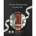 thumbnail image 5 of Genuine Leather Dress Belts For Men - Mens Belt For Suits, Jeans, Uniform With Single Prong Buckle - Designed, 5 of 6
