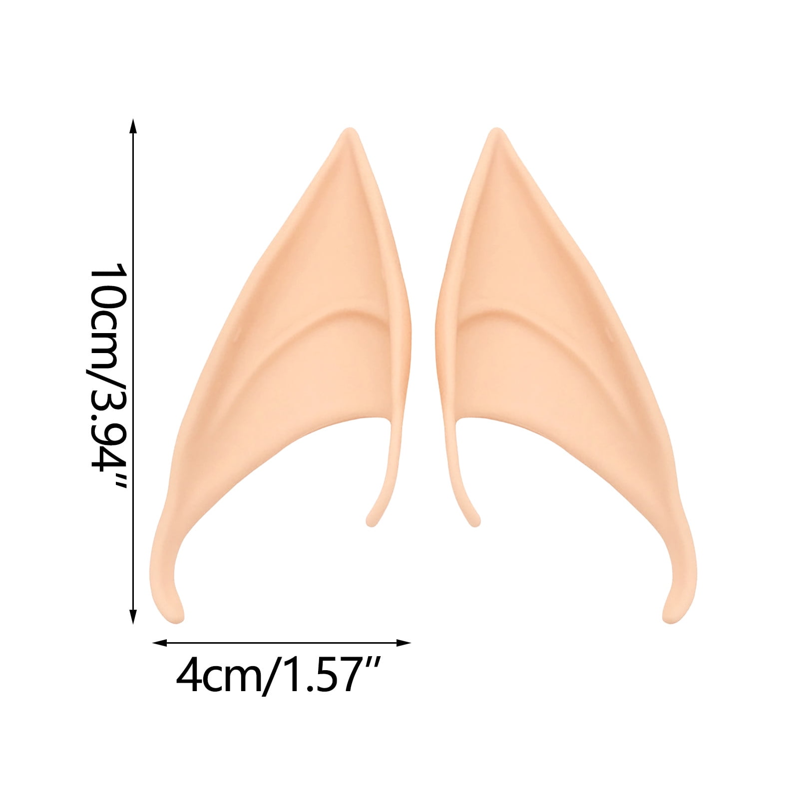 OAVQHLG3B Halloween Costume Elf Ear Cuffs Fairy Mystical Pixie Elven