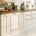 thumbnail image 5 of Cabinet Cup Handles Shell Handles Centers Drawer Handles Half Moon Cupboard Door Knobs Vintage Pull Knobs With(12pcs) Riilq, 5 of 5