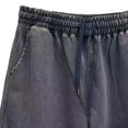 thumbnail image 6 of Afuyipoi Men's Casual Sports Shorts, Elastic Waist Drawstring Gym Sweat Shorts with Pockets, Comfortable Cotton Blend Athletic Shorts for Summer Navy Size 2XL, 6 of 6