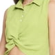 thumbnail image 4 of Blusa Para Mujer Top Con Nudo Casual Moda Verano Verde verde M, 4 of 5