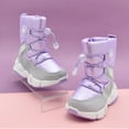 thumbnail image 7 of Nova Mountain Boys Girls Little Kids Winter Snow Boots NF-NFWB105-LightPurple-7, 7 of 7