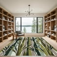 thumbnail image 2 of ODIKA 6'x9' Machine Washable Non-Slip Area Rug, Asian Olive Green High Traffic Rug, Green, 1284506, 2 of 7