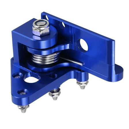 FOMIYES Blue Aluminum Alloy Motorcycle Rear Brake Pedal Plate for Easy Installation and Versatile Use