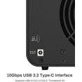 thumbnail image 3 of TERRAMASTER D4-320 External Hard Drive Enclosure - 4bay USB 3.2 Gen2 10Gbps Type-C USB Storage Hot Swappable Plug and Play (Diskless), 3 of 9