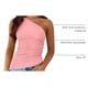 thumbnail image 4 of Remera PRETTYGARDEN Verano 2025 Y2K de un Hombro Ajustada Rosa M, 4 of 9