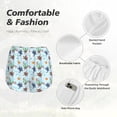thumbnail image 4 of Balery Turtle Pantalones cortos deportivos para mujer con forro y dos bolsillos, elásticos, para entrenamiento, gimnasio, yoga-XX-Large, 4 of 7