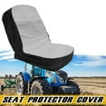 thumbnail image 3 of Cubierta de Asiento Del de Césped Del Césped Funda de Asiento a Prueba de Agua Se la la adaptaciónción Respaldos Del Asiento Del Tractor 13.8 "- 14.4 Gris negro Yotijar Cubierta del asiento del cortacésped del césped, 3 of 10