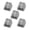 5Pcs, variant on Stylish ABS Keycaps Transparent Matte Backlit Keycap for Gaming Mechanical Keyboards Keyboards Switches