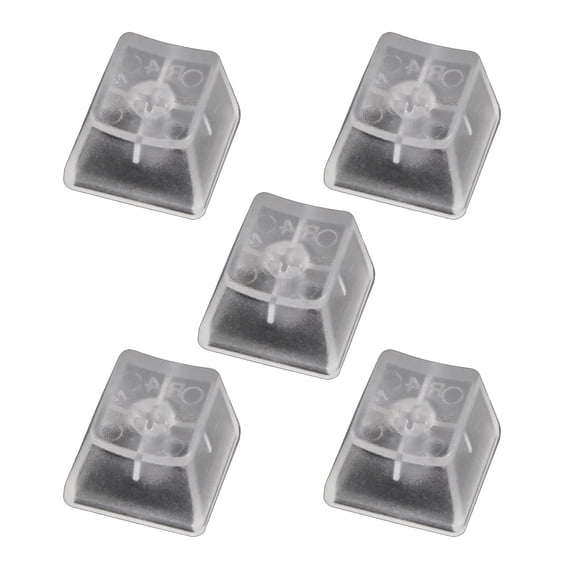 Mechanical Keycaps Transparent Clear with Backlit Keycap CherryProfile Height For Mechanical Keyboard Keypad