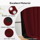 thumbnail image 4 of Cortinas Yakamok Blackout Térmicas 96 x 213 cm Color Burdeos, 4 of 7