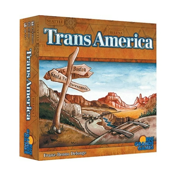 Rio Grande Games Trans America (2015 Edition) New