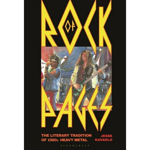 Rock of Pages: The Literary Tradition of 1980s Heavy Metal, (Paperback)