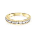 thumbnail image 4 of 1ct TW Diamond Wedding Channel Set Anniversary Ring 14K Yellow Gold Ring Band, 4 of 4