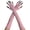 Pink A, variant on 2pcs Devil Scary Long Mittens Corpse Hands Gloves Hand Reapers Gloves for Various Costumes