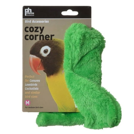 Prevue Cozy Corner Medium - 8" High - Small-Medium Birds - (Assorted Colors)