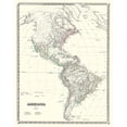 thumbnail image 3 of Spruner 15x18 Black Modern Framed Museum Art Print Titled - America - Spruner 1776, 3 of 5