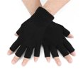thumbnail image 3 of EUBUY USB Heated Gloves Hand Warmers Winter Warm Full Finger/Half Fingerless Electric Mittens for Women Men Girls Boys Black, 3 of 10