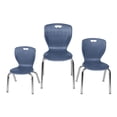 thumbnail image 4 of Andy 12" Stack Chair (8 pack)- Navy Blue, 4 of 4