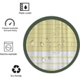 thumbnail image 5 of Yellow and White Fabric Shower Curtain,Farmhouse Striped Bathroom Shower Curtains,Bobo Modern Bath Curtains Sets with 12 Hooks Long Size 72x72inch,Waterproof Fabric, 5 of 5