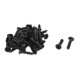 thumbnail image 3 of Metálica Puerta De Pared De Toallas Montado Bufanda Gorra Bolsa De Ropa Gancho 12Pcs Percha Negro Unique Bargains ganchos para toallas de baño, 3 of 4