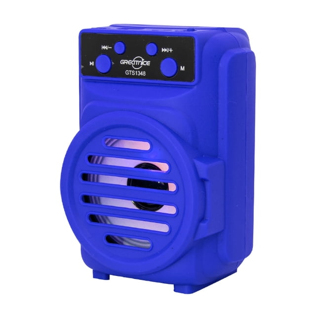Bocina Bluetooth Buytiti 3" Luz LED Azul