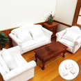 thumbnail image 3 of 3 uds., Muebles para casa de , decoración, simulación, muebles en miniatura con 4 uds., Almohadas, sofá 1:12 para accesorios de fotografía para Hugo Sofá de casa de muñecas, 3 of 9