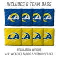 thumbnail image 4 of YouTheFan NFL Los Angeles Rams 2' x 3' Cornhole Game, 4 of 6