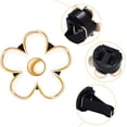 thumbnail image 3 of 6 Pcs Daisy Flower Air Vent Clip Accessories Air Conditioning Outlet Clip Car Air Freshener Dashboard Accessories Charm Car Inter Decor(3 cm, 3.3 cm,White), 3 of 13