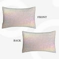 thumbnail image 4 of Balery Glitter Light Pearl Pillow Covers,Bed Pilowcases,Reversible Plush Throw Pillow Covers End Pillow Encasement,Pillow Case - 16"X24", 4 of 9