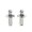 Gray, variant on GRIMPEX Marine Snaps Fastener Copper Screws 2 Pack Designed for Canvas Attachment on Boats Truck RV Yacht Covers Suitable for Marine Use Gray