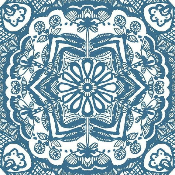 12 x 12 in. Erina Blue Peel & Stick Floor Tiles