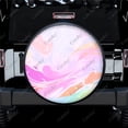 thumbnail image 1 of Motif Coloré Abstrait ic Polyester Universel Housse de Roue de Rechange pour Remorque RV SUV Camion Camping-Car, 1 of 5