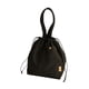 thumbnail image 2 of Bolsa isotérmica de nailon reutilizable para la compra, ideal para viajes y pesca al aire libre. Negro, 2 of 9