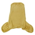 thumbnail image 2 of Home Soft Things Faux Fur Bedrest Pillow Cover Large Size - Ochre - 28" x 30" x 17", 2 of 10