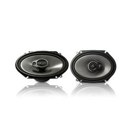 Pioneer TS-A6874R Speaker, 80 W RMS, 700 W PMPO, 3-way, 2 Pack