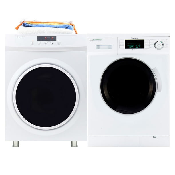 EQUATOR STACKABLE WASHER AND COMPACT VENTED DRYER Walmart